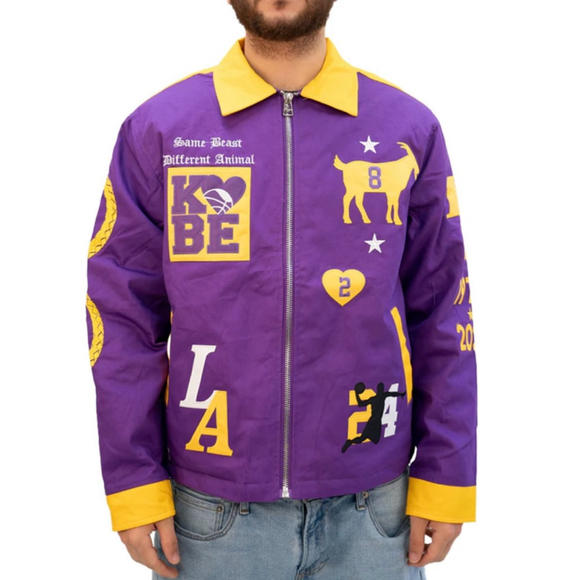 Other - KOBE BEAST WORK JACKET Purple/Gold - Size Medium